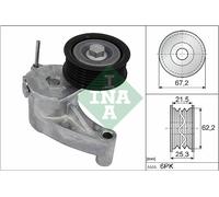 Schaeffler INA 534 0710 10 Tendicinghia, Cinghia Poly-V per VOLVO,VOLVO ASIA