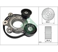 Schaeffler INA 534 0827 10 Tendicinghia, Cinghia Poly-V per JAGUAR,LAND ROVER,LA
