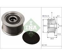 Schaeffler INA 535 0049 10 Dispositivo ruota libera alternatore per MAZDA