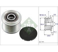 Schaeffler INA 535 0083 10 Dispositivo ruota libera alternatore per AUDI,PORSCHE