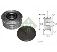 Schaeffler INA 535 0087 10 Dispositivo ruota libera alternatore per ASHOK LEYLAN