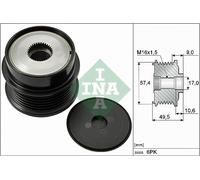 Schaeffler INA 535 0189 10 Dispositivo ruota libera alternatore per CITROËN,PEUG