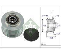 Schaeffler INA 535 0214 10 Dispositivo ruota libera alternatore per HONDA