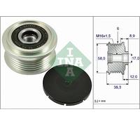 Schaeffler INA 535 0266 10 Dispositivo ruota libera alternatore per GREAT WALL,H