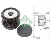 Schaeffler INA 535 0310 10 Dispositivo ruota libera alternatore per FORD,FORD (J