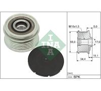 Generatore a ruota libera INA 535 0357 10