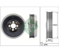 Schaeffler INA 544 0065 10 Puleggia cinghia, Albero a gomiti per AUDI,FORD,SEAT,