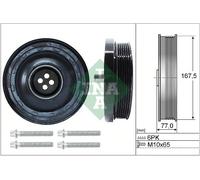 Schaeffler INA 544 0137 20 Kit pulegge, Albero motore/a gomito per BMW
