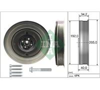 Schaeffler INA 544 0504 20 Kit pulegge, Albero motore/a gomito per VOLVO