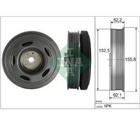 INA 544 0515 10 Puleggia cinghia albero a gomiti