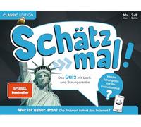 Schätz mal! Classic Edition: Das Quiz mit Lach- und Staungarantie I Ab 10 Jahre I 2-8 Spieler I Spiele-Block