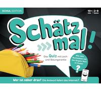 Schätz mal! Schul Edition: Das Quiz mit Lach- und Staungarantie I Ab 10 Jahre I 2-8 Spieler I Spiele-Block
