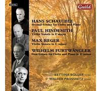 Schaeuble/Hindemith/Reger - Violin Sonatas By Schaeuble Hindemith Reger Furtwa