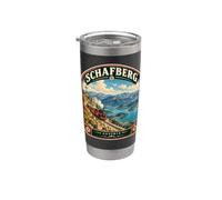Schafberg Austria Vintage Alpi Austriache Viaggio Bicchiere termico in acciaio inox doppia parete