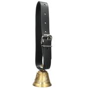 SCHAFGLOCKE n. 7 con cinturino in pelle Campana in ottone per pecore