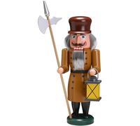Schaiccianoci Vigile notturno, 36 cm di altezza, originale Monti Metalliferi ...