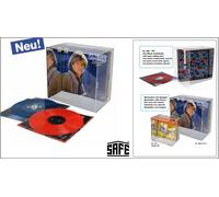 Schallplatten-Acryl-Vitrinen-Spiegel-Rückwand LP-33 " -SAFE-296 335x335x200 MM