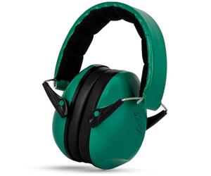 Schallwerk Casco anti-rumore per bambini, protezione dell'udito, per neonati, Verde giungla, taglia unica
