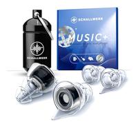 Schallwerk ® Music+ | Tappi per le orecchie per feste, musica, festival, discoteca e concerti - Attenuare il rumore e ottenere un suono di alta qualità - Tappi per le orecchie discreti, musicisti