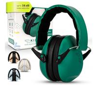 Schallwerk ® Paraorecchie per bambini (Jungle Green) | Protezione dell'udito per bambini - Cuffie di alta qualità - Paraorecchie ideali per tutti i giorni ed eventi