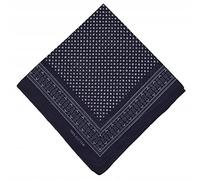 Schals & Tücher Bandana bandana fazzoletto da motociclista fazzoletto in cotone paradenti pirata, Blu navy con puntini