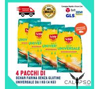 SCHAR FARINA Senza Glutine Mix It Universale Farina Multiuso 4kg