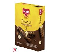 SCHAR ONDULE' BARRETTE CON RIPIENO DI NOCCIOLE RICOPERTE DI CIOCCOLATO AL LATTE 3 PORZIONI DA 30 G