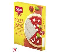 SCHAR Base per pizza già pronta senza glutine 2 confezioni da 2 pz (300 g x 2 )