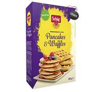 Schar Preparato Pancake e Waffle Senza Glutine e Senza Lattosio (Gluten e Lactose Free), 350g con Portachiavi CAIYA®