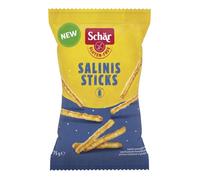 Schar Salinis Stick - Drschar snack salato senza glutine e lattosio per celiaci, bustina da 75 g