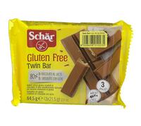 Schar Twin Bar Wafers Ricoperti Di Cioccolato Al Latte 3 Pezzi Da 21,5 G