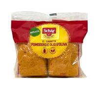 Schar - XL Ciabatta Pomodori e Olio D'oliva Senza Glutine Confezione 2 Pezzi x 85 Gr