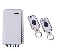 Schartec, mini ricevitore radio universale, set di2 pezzi,trasmettitore a un canale da 433 MHz per azionamento porta del garage;
