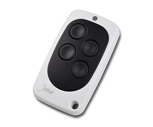 Schartec Telecomando trasmettitore universale 433-868 MHz per porta da garage, compatibile con codice fisso e codice rolling. Compatibile con Hörmann, Sommer, Came, FAAC, Bft, DEA, Beninca. Bianco