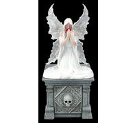 Schatulle Anne Stokes Only Love Remains Engel Fantasy Gothic Deko, H 20 cm