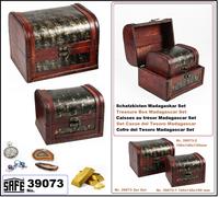Schatzkisten Scrigni Del Tesoro Madagascar Decorazione-Legno 2x Set Safe 39073