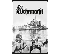 Schatzmix Blechschild Retro Die Wehrmacht (Soldaten mit Kriegsschiff Deko 20x30 Tin Sign Targa di Metallo da Parete, Lamiera, Multicolore, 20x30 cm