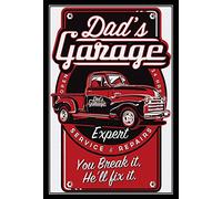 Schatzmix Blechschild Spruch You Break He´ll Fix it Metallschild 20x30 Deko Tin Sign Targa di Metallo da Parete, Lamiera, Multicolore, 20x30 cm