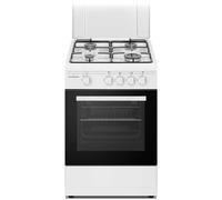 Schaub Lorenz SS450GW Cucina a Gas 50×50 Cm 4 Fuochi a Gas Forno a Gas Bianca