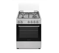 Cucina SS461GEX 4 Fuochi a Gas Grill Elettrico Classe A Dimensioni 65x67 cm Colore Inox