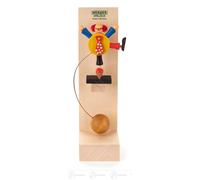 Schaukelfigur Clown, Giallo Altezza = 13,5cm Nuovo Erzgebirge Figura Pendolo