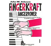 SCHAUM J.W. - Fingerkraft Heft 1 (Fingerpower Book 1) para Piano