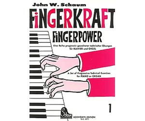 SCHAUM J.W. - Fingerkraft Heft 1 (Fingerpower Book 1) para Piano