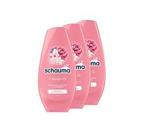 Schauma Schwarzkopf Balsamo per la riparazione di 7 fiori (3 x 250 ml), balsamo per capelli secchi ed esausti, il balsamo per la cura dona lucentezza brillante senza appesantire