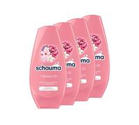 Schauma Schwarzkopf Balsamo per la riparazione di 7 fiori (4 x 250 ml), balsamo per capelli secchi ed esausti, il balsamo per la cura dona lucentezza brillante senza appesantire