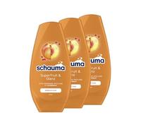 Schauma Schwarzkopf Balsamo Superfruit & Gloss (3 x 250 ml), balsamo per capelli rivitalizzante con formula nutriente rafforza i capelli e dona una lucentezza naturale