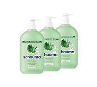 Schauma Schwarzkopf Shampoo 7 erbe (3 x 750 ml), shampoo per capelli dona alla struttura dei capelli una leggera freschezza, shampoo fresco per capelli da normali a rapidi