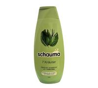 Schauma Schwarzkopf Shampoo da donna 7 erbe vegan, confezione da 2 (2 x 400 ml)