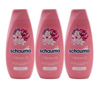 Schauma Shampoo 7 Blüten-öl Ristrutturante 3 X 400ml Bei Secco & Erschöpftem