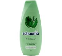 Schauma Shampoo 7 Erbe 3 X 400ml per Normale - Veloce Fettendes Capello Vegano